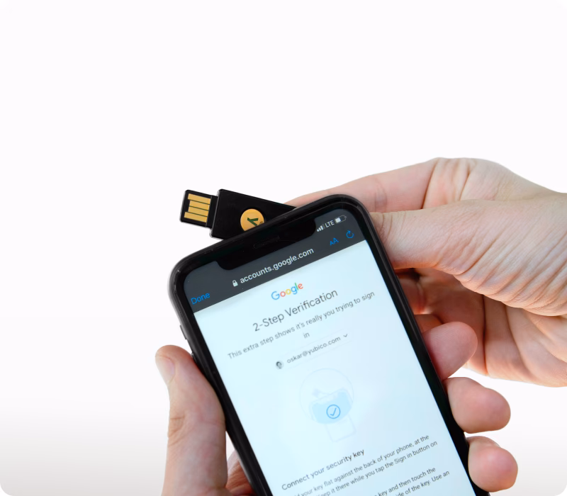 Will YubiKeys work with my iPad?